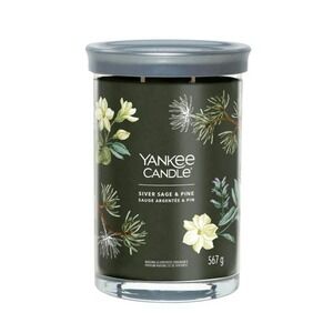 Yankee Candle 20 Ounce Silver Sage &‎ Pine Double Wick Jar Candle